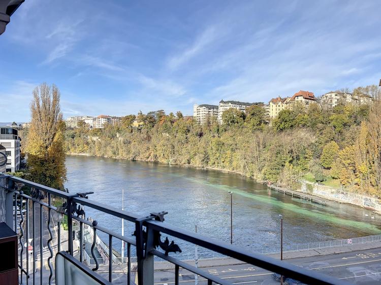 Very pretty furnished 3 room apartment with a view of the Rhône 