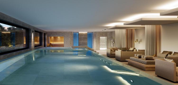Résidences de la Tour Carrée - Luxurious private hotel with swimming pool, facing the lake 
